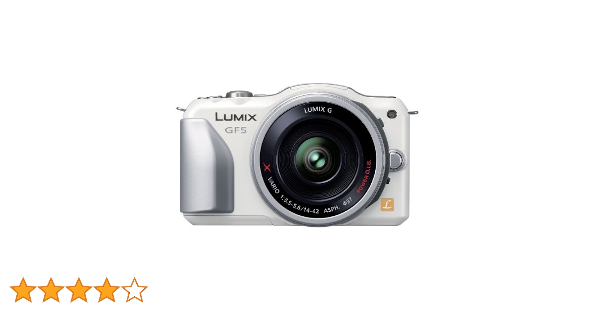 4469 Panasonic LUMIX GF5 ホワイト デジカメ 4469 Panasonic